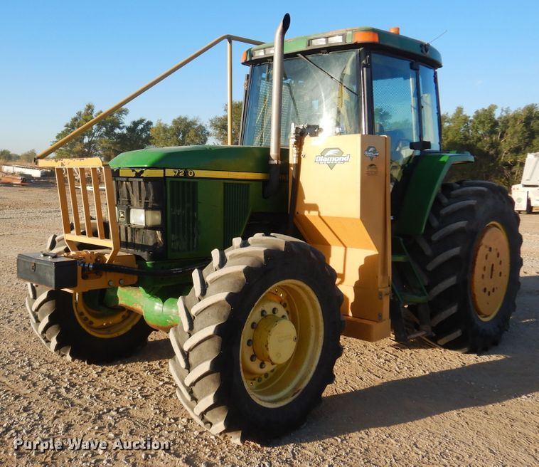 image for item KJ9159 2000 John Deere 7210  MFWD tractor