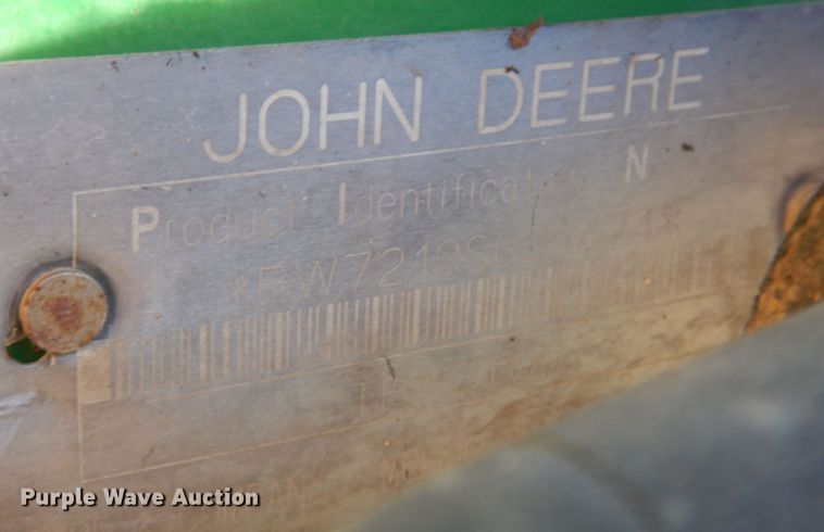 image for item KJ9159 2000 John Deere 7210  MFWD tractor