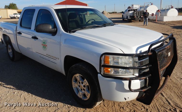 image for item KJ9162 2008 Chevrolet Silverado 1500  Crew Cab pickup truck