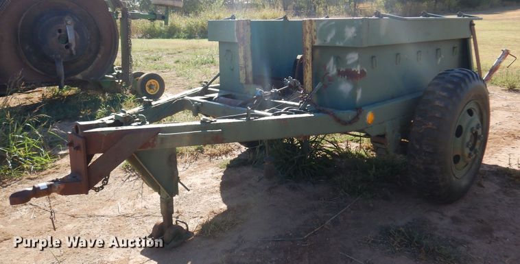 image for item KO9814 1963 The Johnson Furnace Co M-332  utility trailer