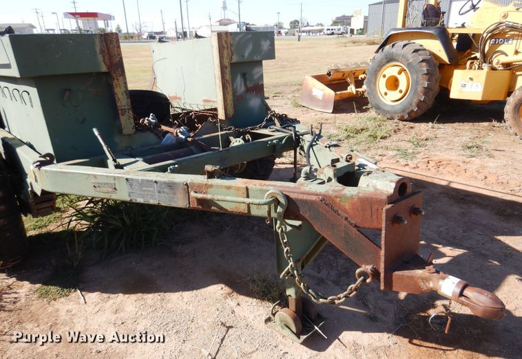 image for item KO9814 1963 The Johnson Furnace Co M-332  utility trailer