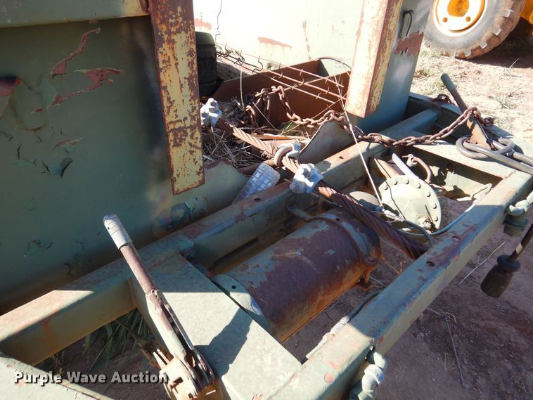 image for item KO9814 1963 The Johnson Furnace Co M-332  utility trailer