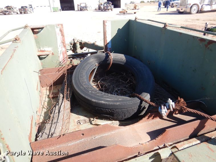 image for item KO9814 1963 The Johnson Furnace Co M-332  utility trailer