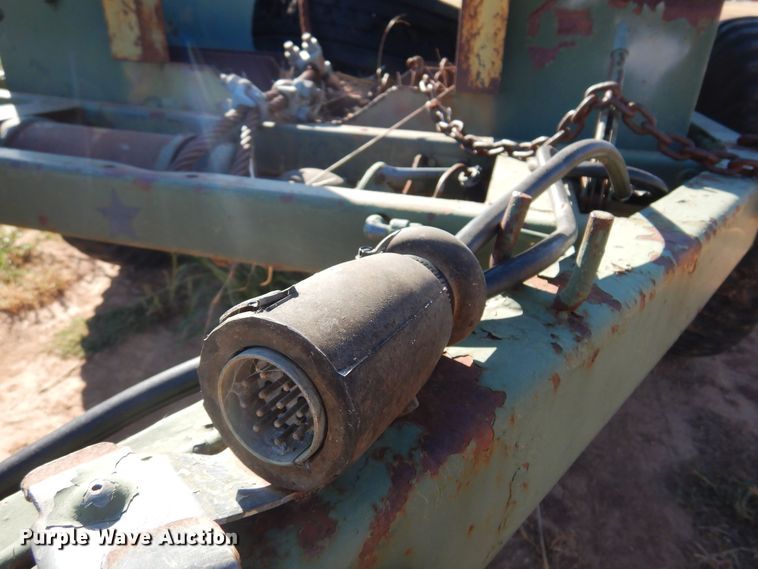 image for item KO9814 1963 The Johnson Furnace Co M-332  utility trailer