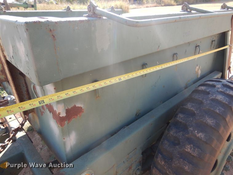 image for item KO9814 1963 The Johnson Furnace Co M-332  utility trailer