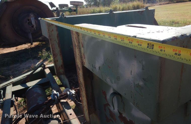 image for item KO9814 1963 The Johnson Furnace Co M-332  utility trailer