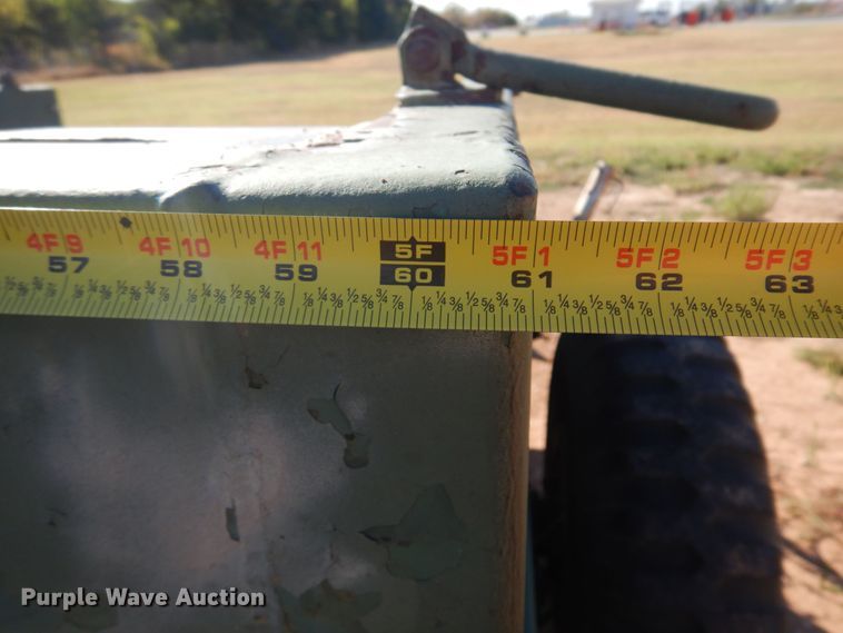 image for item KO9814 1963 The Johnson Furnace Co M-332  utility trailer