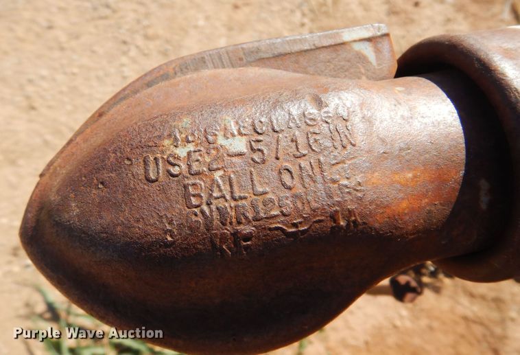 image for item KO9814 1963 The Johnson Furnace Co M-332  utility trailer