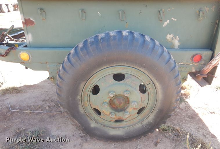 image for item KO9814 1963 The Johnson Furnace Co M-332  utility trailer