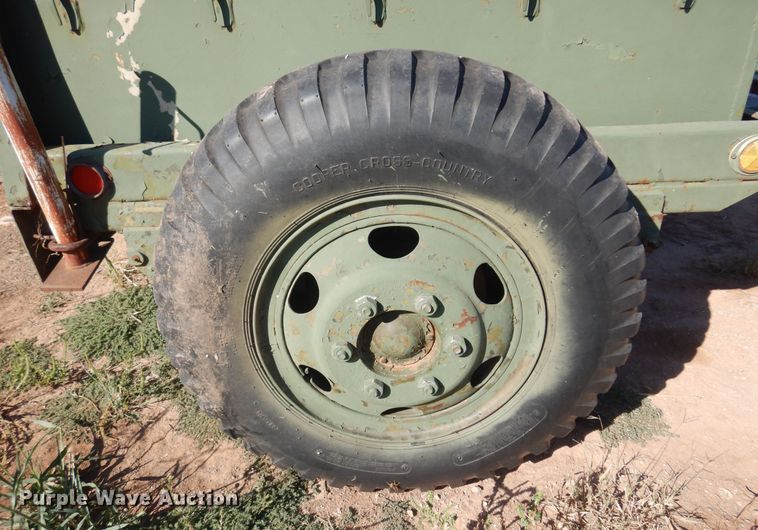 image for item KO9814 1963 The Johnson Furnace Co M-332  utility trailer