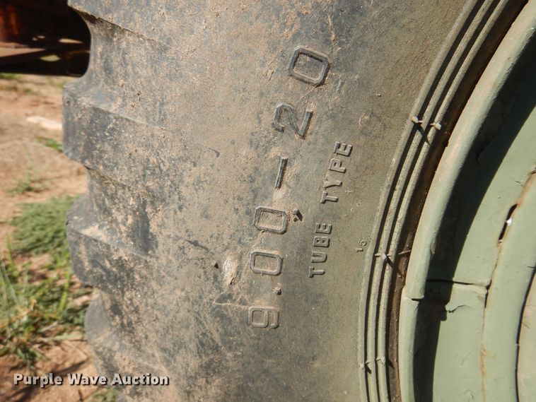 image for item KO9814 1963 The Johnson Furnace Co M-332  utility trailer