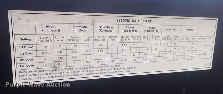image for item LD9640 Frontier 0S1072M  seeder