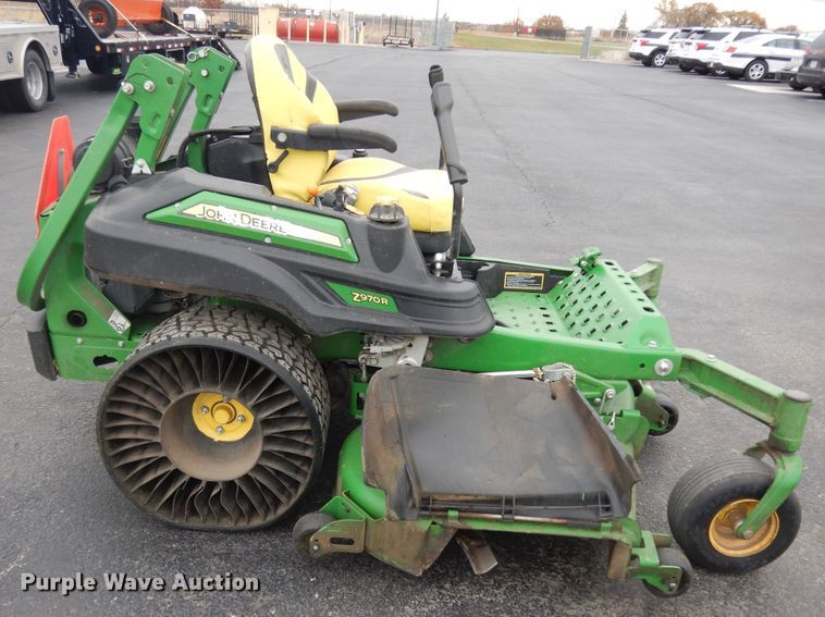 image for item LG9807 2017 John Deere Z970R  ZTR lawn mower
