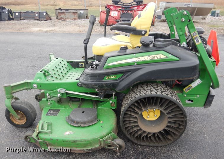 image for item LG9807 2017 John Deere Z970R  ZTR lawn mower