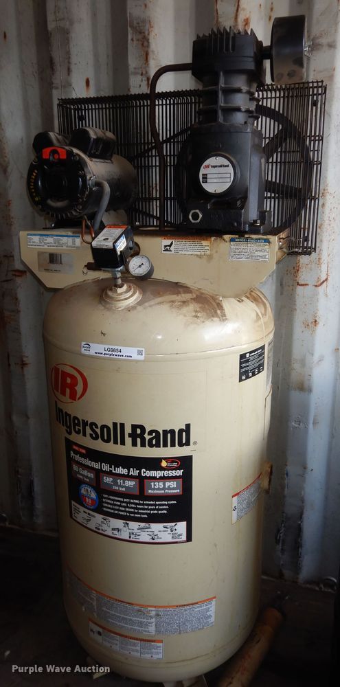 image for item LG9854 Ingersoll Rand SS5N5  air compressor