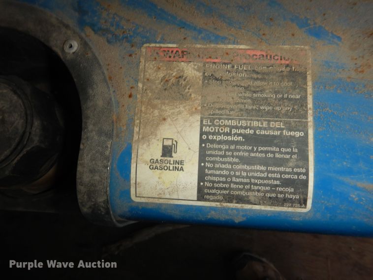 image for item LG9856 Miller Bobcat 225  welder/generator