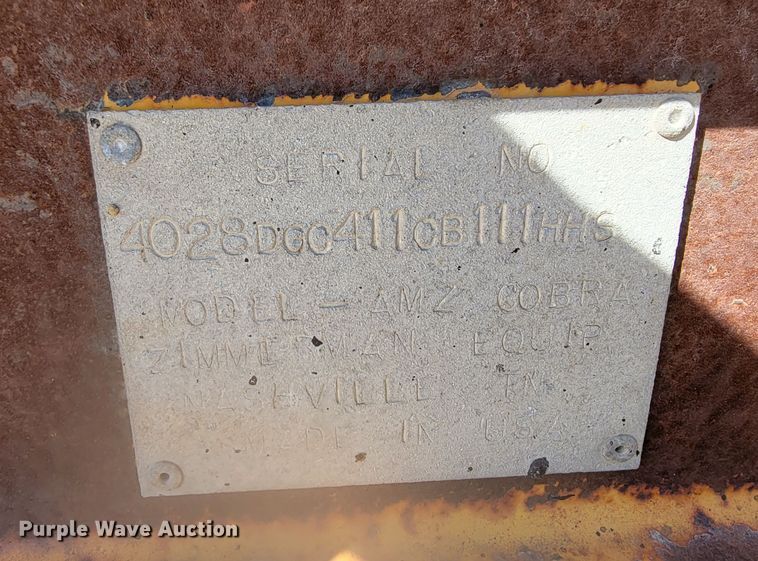 image for item LL9571 AMZ Cobra  pothole patcher