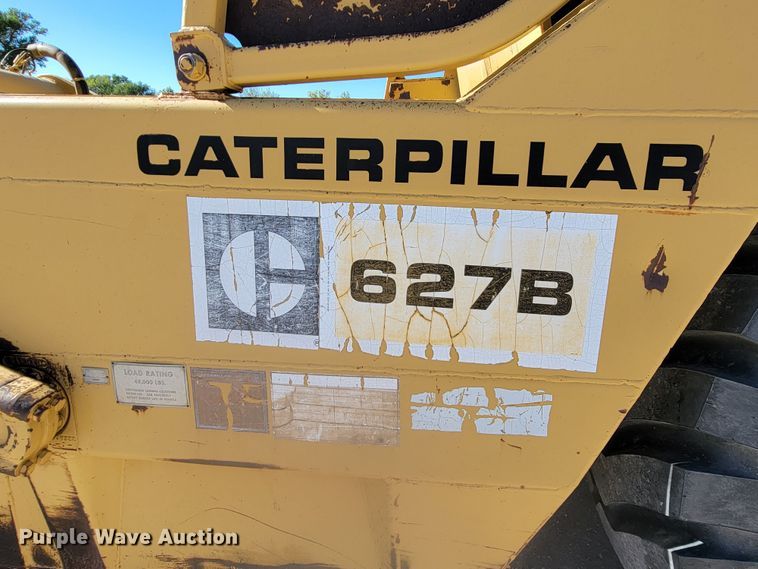 image for item LL9572 1979 Caterpillar 627B  conventional scraper