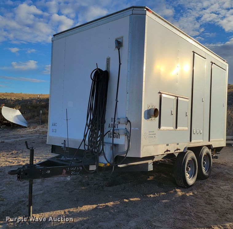 image for item LL9581 1997 Advanced Containment Systems DTD143  decontamination trailer