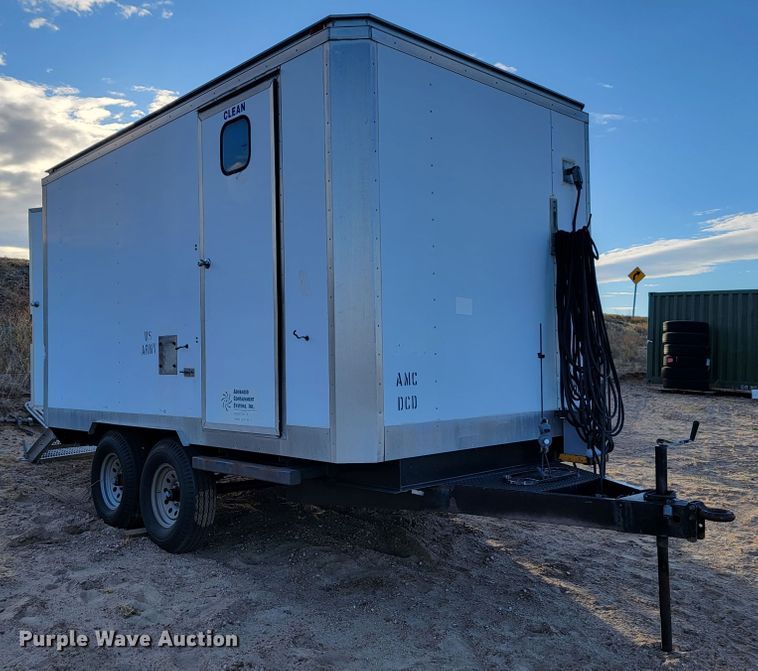 image for item LL9581 1997 Advanced Containment Systems DTD143  decontamination trailer