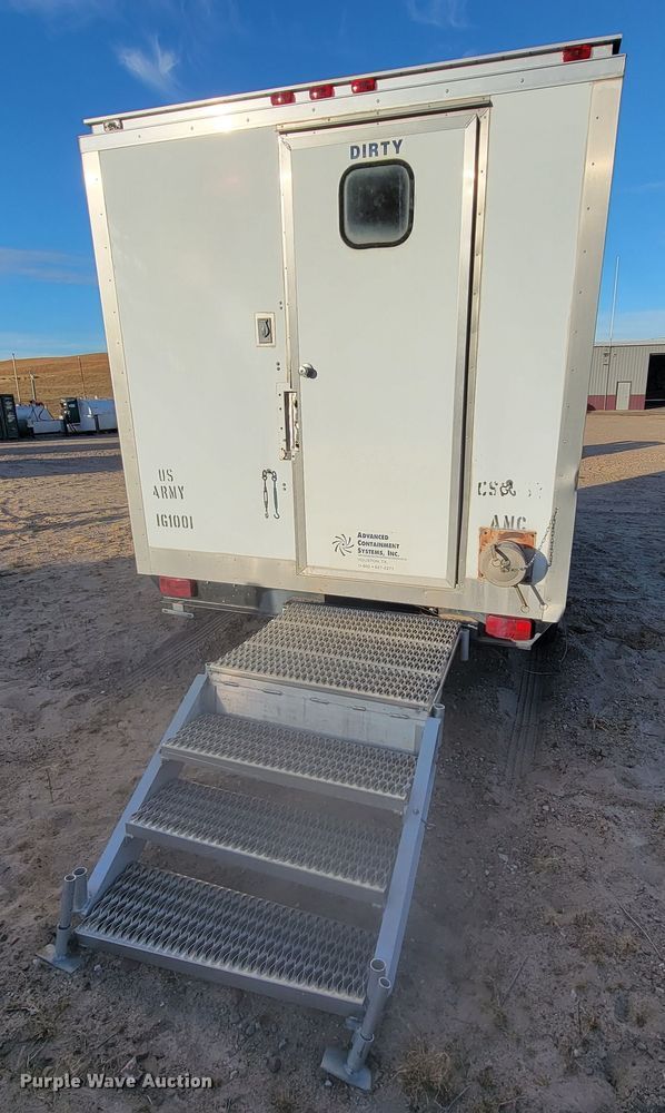 image for item LL9581 1997 Advanced Containment Systems DTD143  decontamination trailer