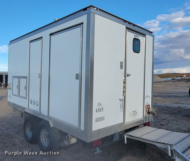 image for item LL9581 1997 Advanced Containment Systems DTD143  decontamination trailer