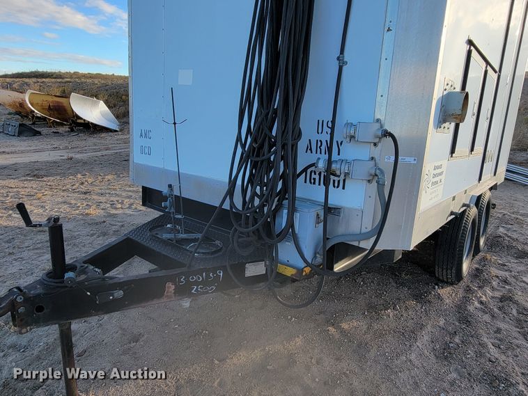 image for item LL9581 1997 Advanced Containment Systems DTD143  decontamination trailer