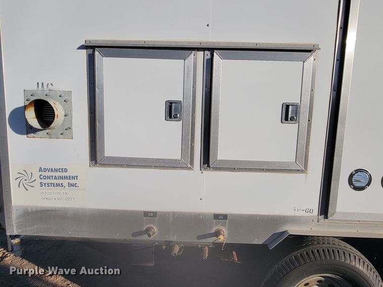 image for item LL9581 1997 Advanced Containment Systems DTD143  decontamination trailer