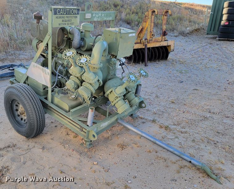 image for item LL9582 Gorman Rupp 04A13-F3L  pump