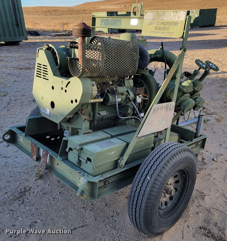 image for item LL9582 Gorman Rupp 04A13-F3L  pump