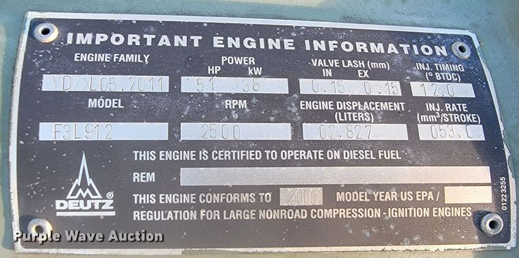 image for item LL9582 Gorman Rupp 04A13-F3L  pump