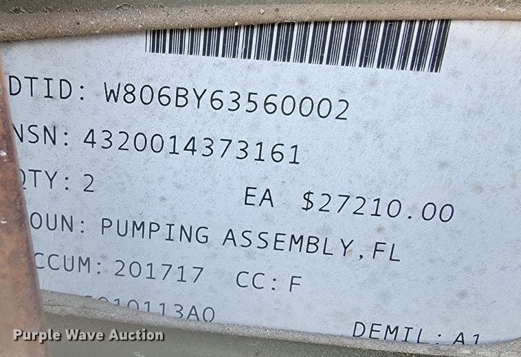 image for item LL9582 Gorman Rupp 04A13-F3L  pump