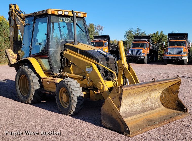 image for item LL9586 2005 Caterpillar 420D  backhoe