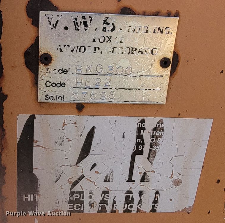 image for item LL9587 1998 Case 721B  wheel loader