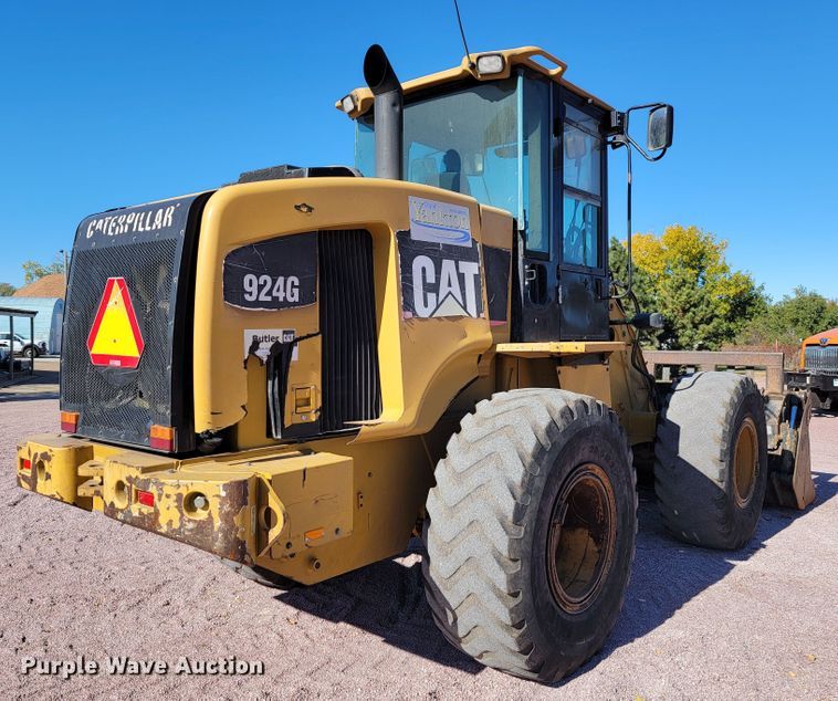 image for item LL9596 2007 Caterpillar 924G  wheel loader