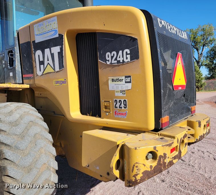 image for item LL9596 2007 Caterpillar 924G  wheel loader