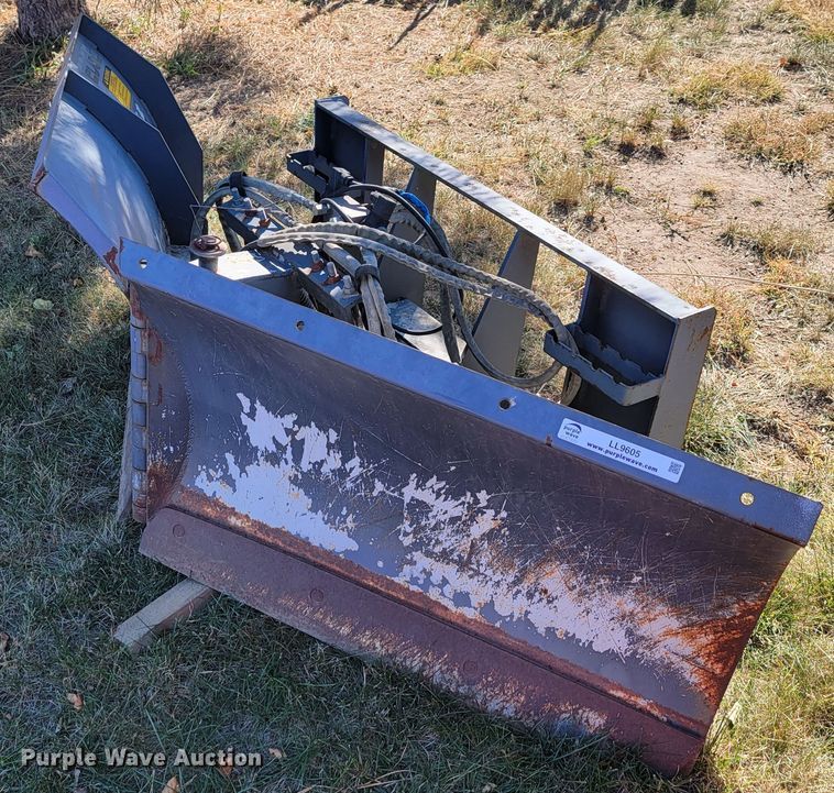 image for item LL9605 Edge  84"W skid steer snow plow