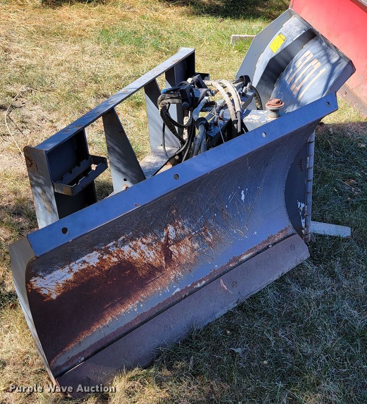 image for item LL9605 Edge  84"W skid steer snow plow