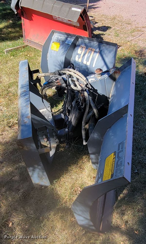 image for item LL9605 Edge  84"W skid steer snow plow