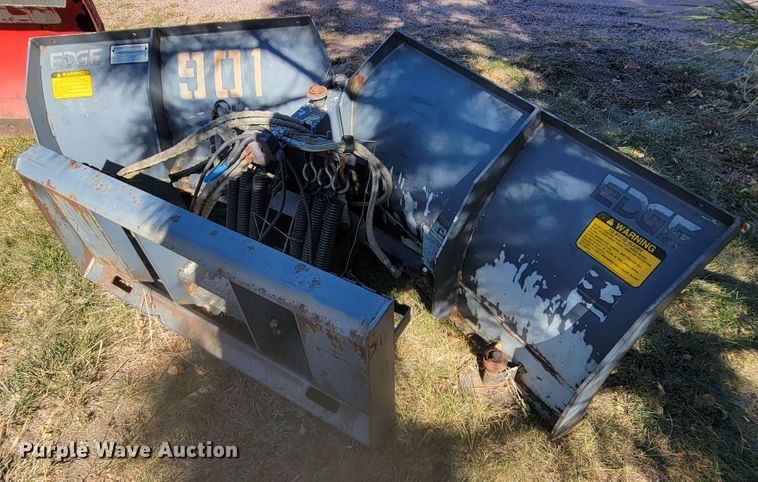 image for item LL9605 Edge  84"W skid steer snow plow