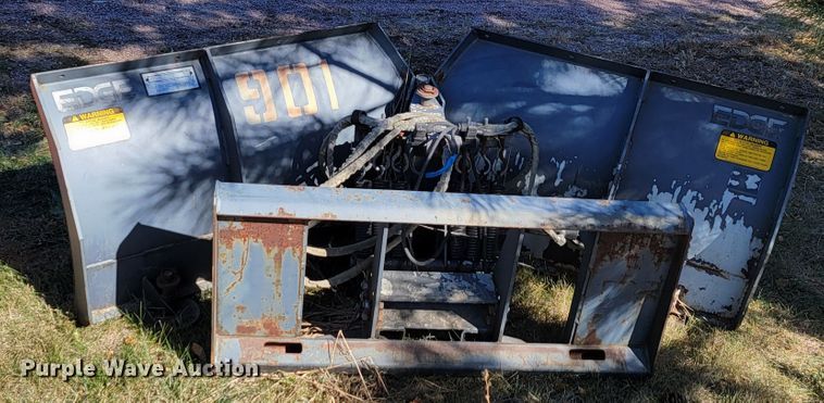 image for item LL9605 Edge  84"W skid steer snow plow