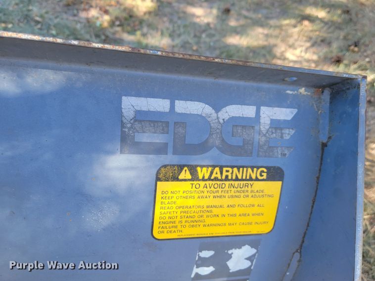 image for item LL9605 Edge  84"W skid steer snow plow