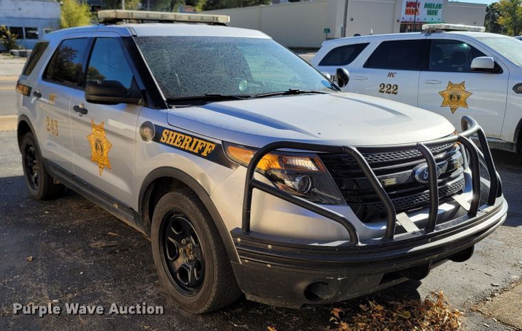 image for item LN9698 2015 Ford Explorer Police Interceptor  SUV