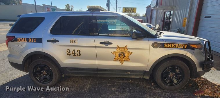 image for item LN9698 2015 Ford Explorer Police Interceptor  SUV