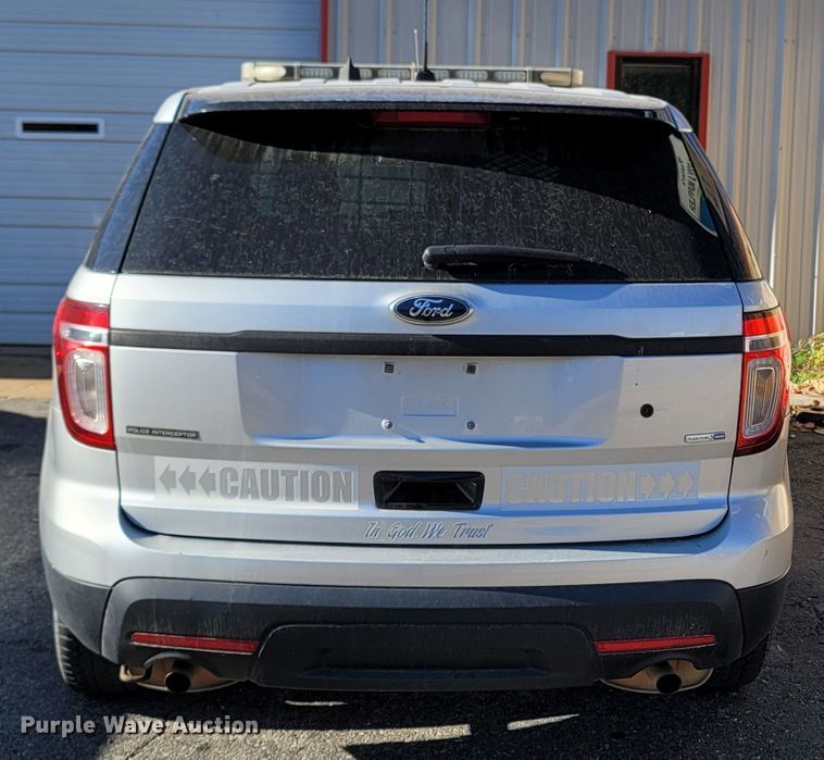 image for item LN9698 2015 Ford Explorer Police Interceptor  SUV