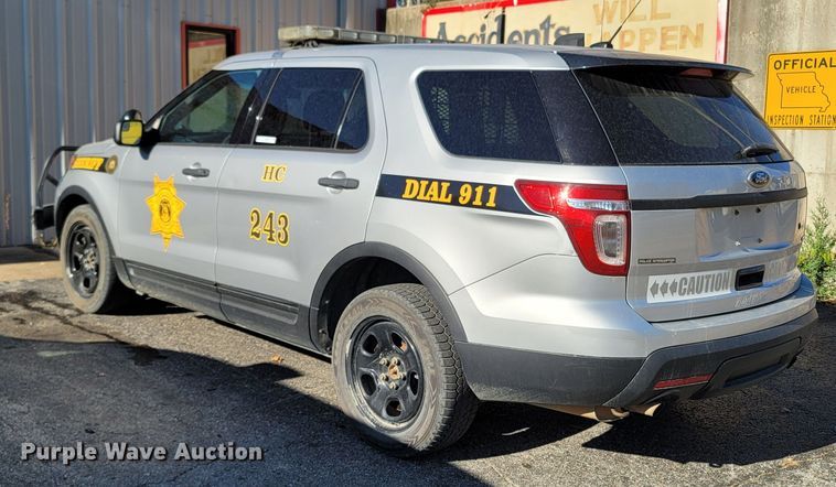 image for item LN9698 2015 Ford Explorer Police Interceptor  SUV