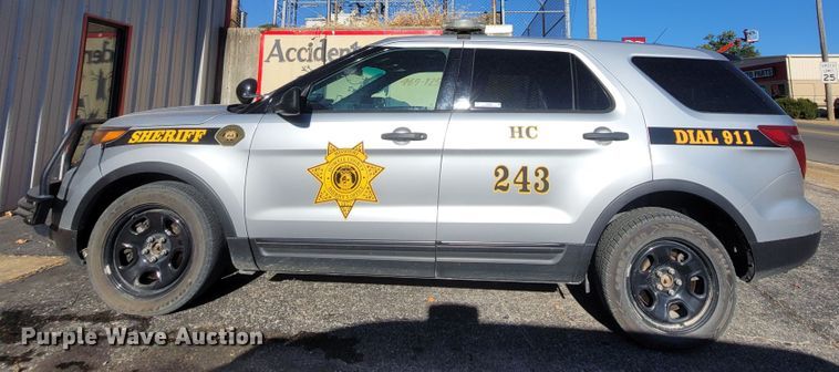 image for item LN9698 2015 Ford Explorer Police Interceptor  SUV