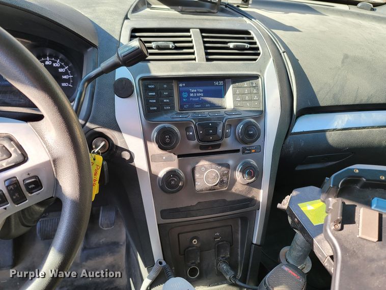 image for item LN9698 2015 Ford Explorer Police Interceptor  SUV