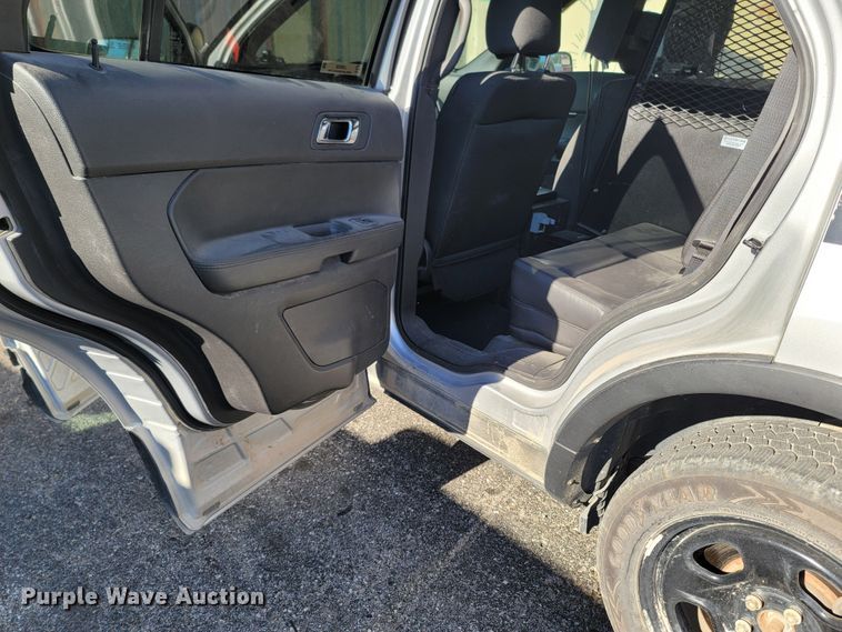 image for item LN9698 2015 Ford Explorer Police Interceptor  SUV