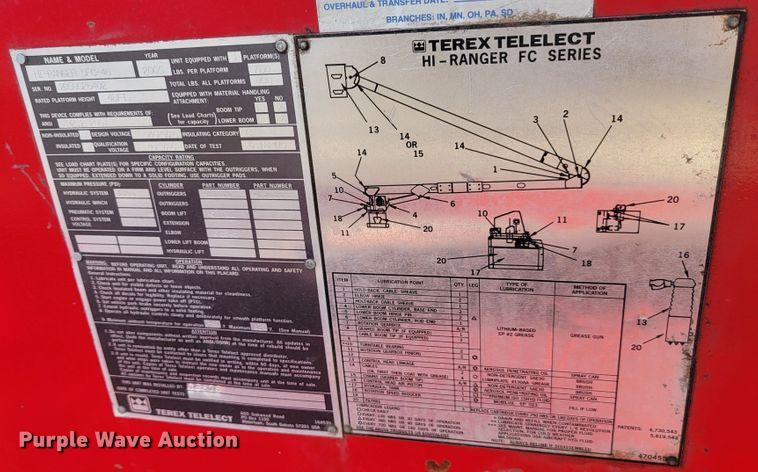 image for item LO9284 2005 Ford F750 Super Duty  bucket truck
